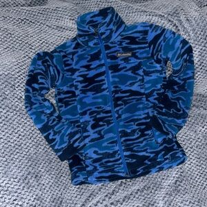 Columbia camo fleece